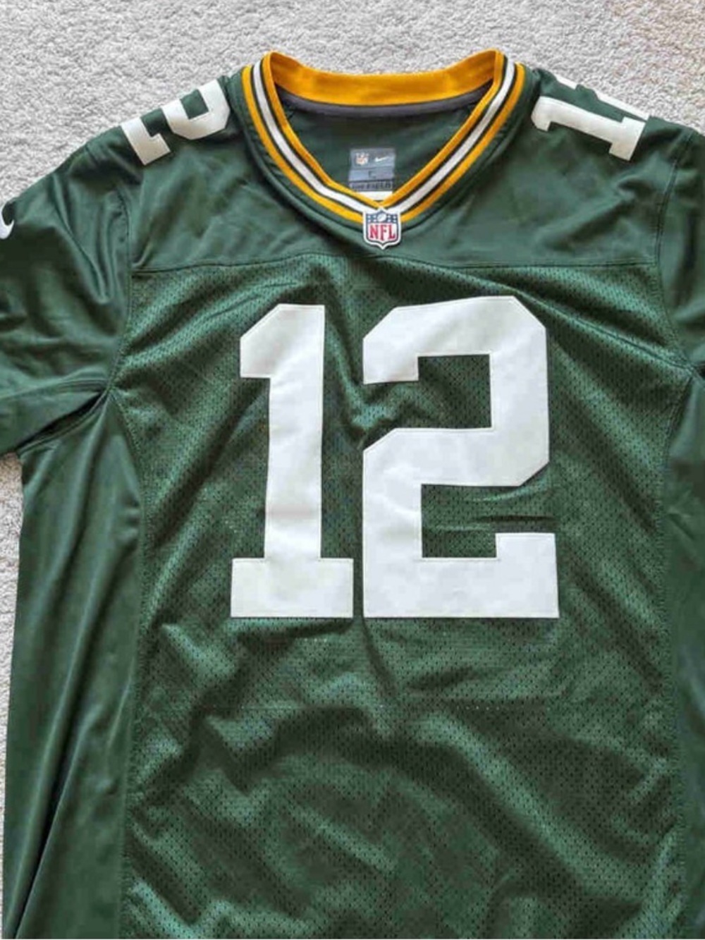 Nike Aaron Rodger’s Greenbay Packers jersey
